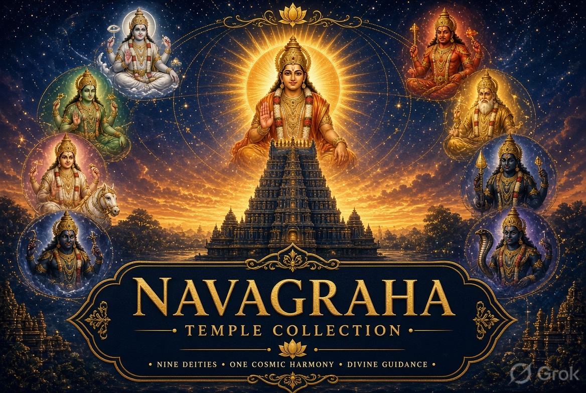 Navagraha Temples – Nine Sacred Planetary Temples of Tamil Nadu
