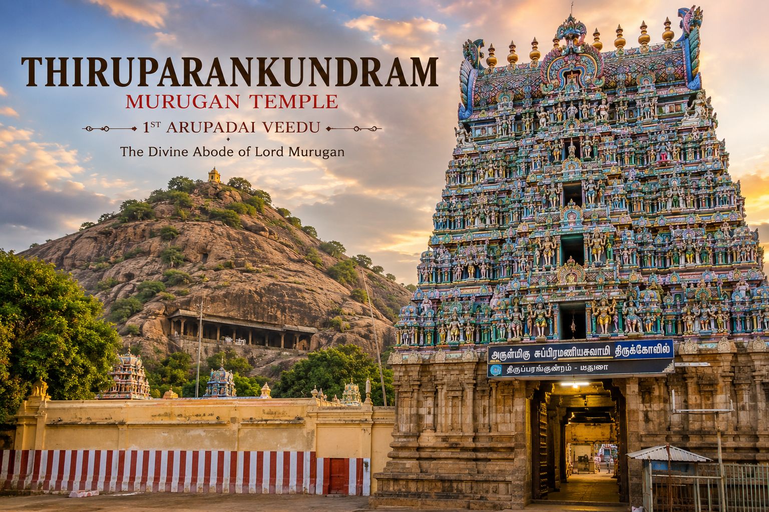 Thirupparankundram Murugan Temple
